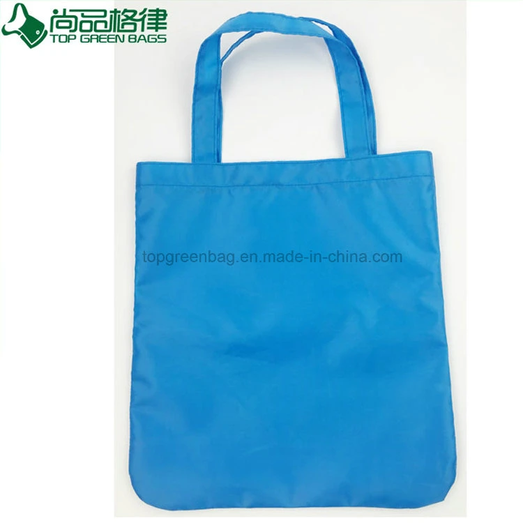 High Quality Reusable 190t 210d Polyester Nylon Shopping Tote Bag