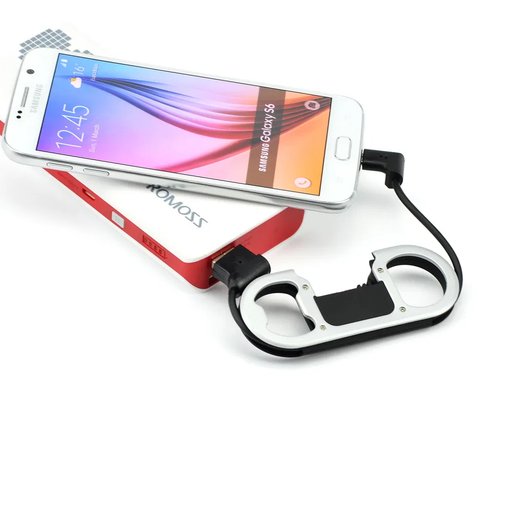 Keychain Bottle Opener USB Data Charging Cable