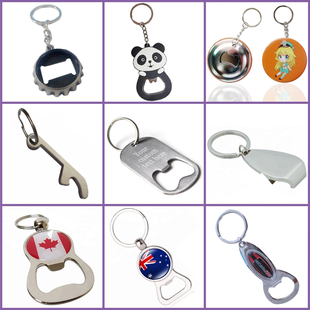 Customized Metal Keychain for Luggage Decoration and Halloween Gift Anime Keychain