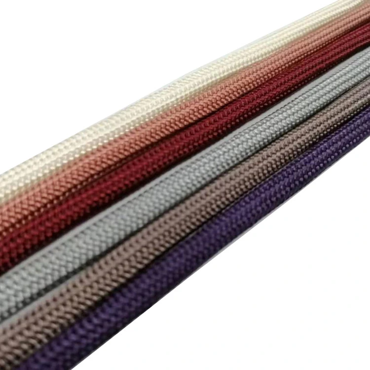 High-Strength 6mm Multi Color Nylon / Polyester / Spandex Elastic Rope / Cord