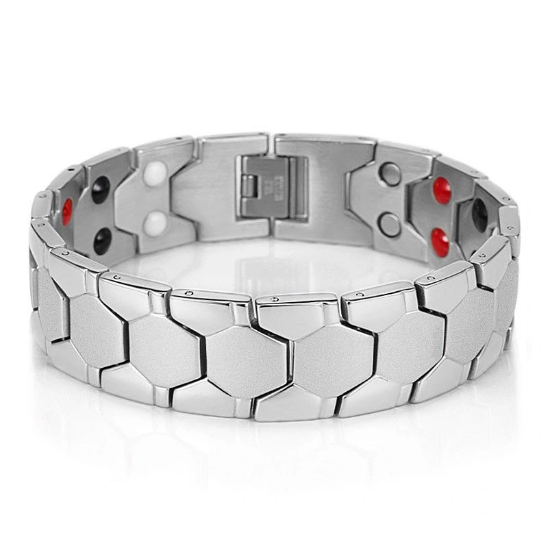 3 in 1 Health Energy Bangle Arthritis Twisted Magnetic Bracelet Male Gift Power Therapy Magnets Men Bracelet