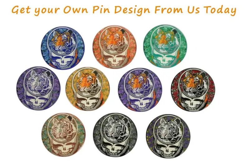 Custom Soft Enamel Pin Manufacturer Souvenir Promotional Gift Metal Badge