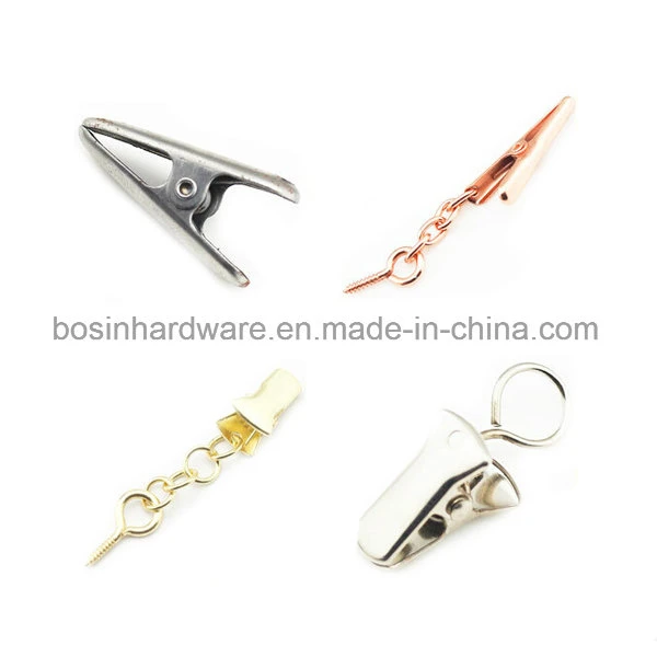 Metal Badge Clip for ID Card Lanyard