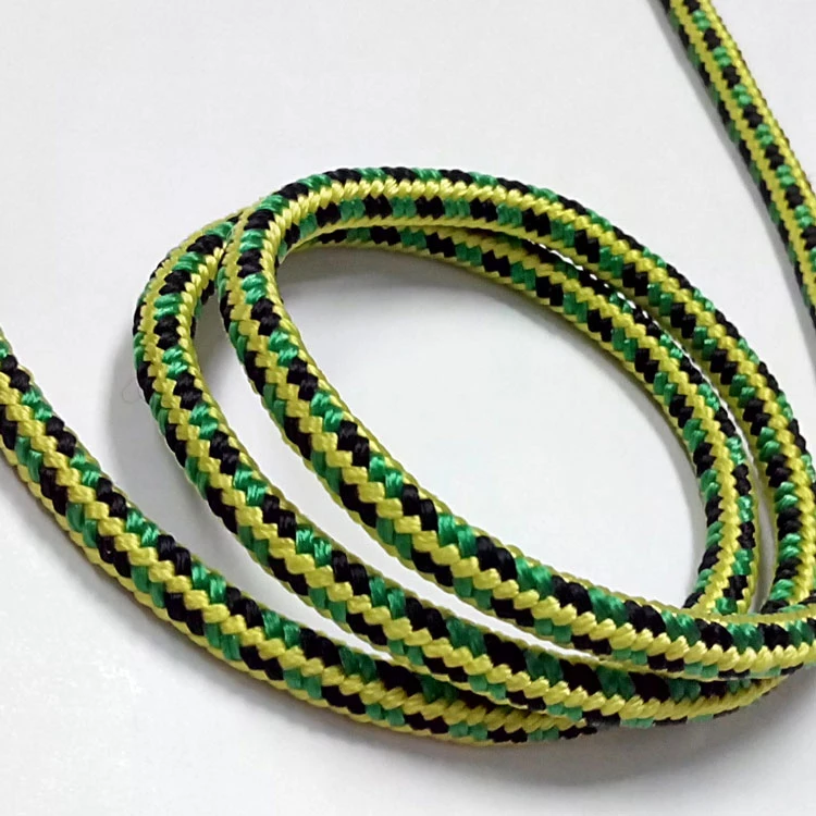 High-Strength 6mm Multi Color Nylon / Polyester / Spandex Elastic Rope / Cord