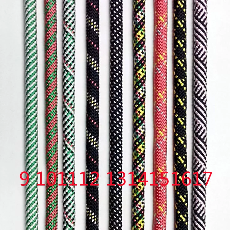 High-Strength 6mm Multi Color Nylon / Polyester / Spandex Elastic Rope / Cord