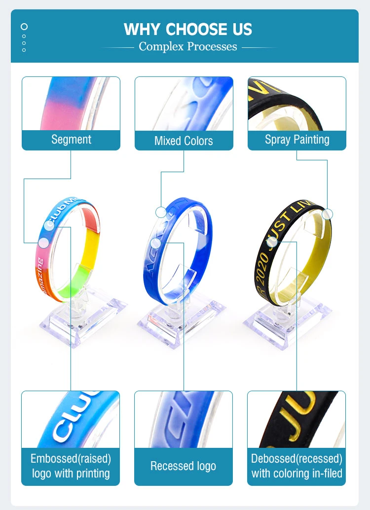 OEM ODM Design Custom Heart Logo Printing Adjustable Silicon Wristband for Wedding Gift