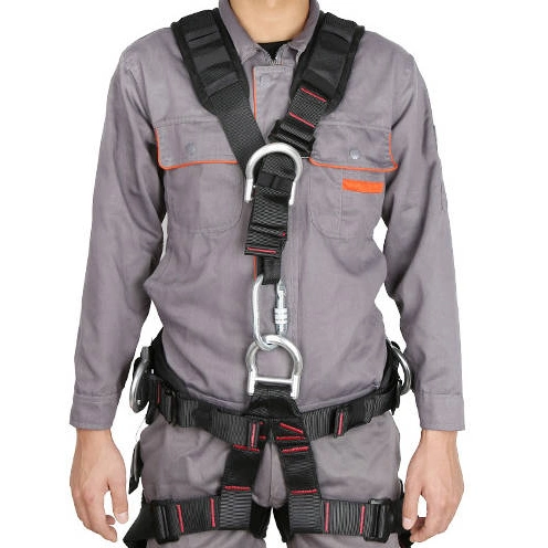 Fall Protection Buckles Hook with Lanyard Belt Thickened Polyester