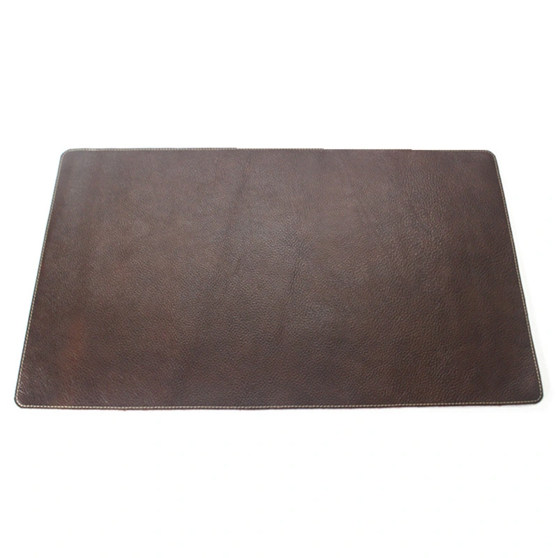 Custom RGB Mouse Pad Large Computer Gaming Mousepad Genuine Leather Desk Pad