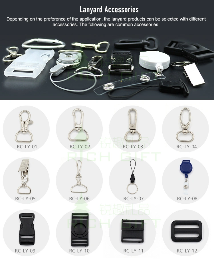 Promotion Custom ID Badge Holder Nylon NFL Keychain Airbus Brand Rainbow Woven Printed Sublimation Polyester Key Wrist Strap off White ID Phone Lanyard Logo