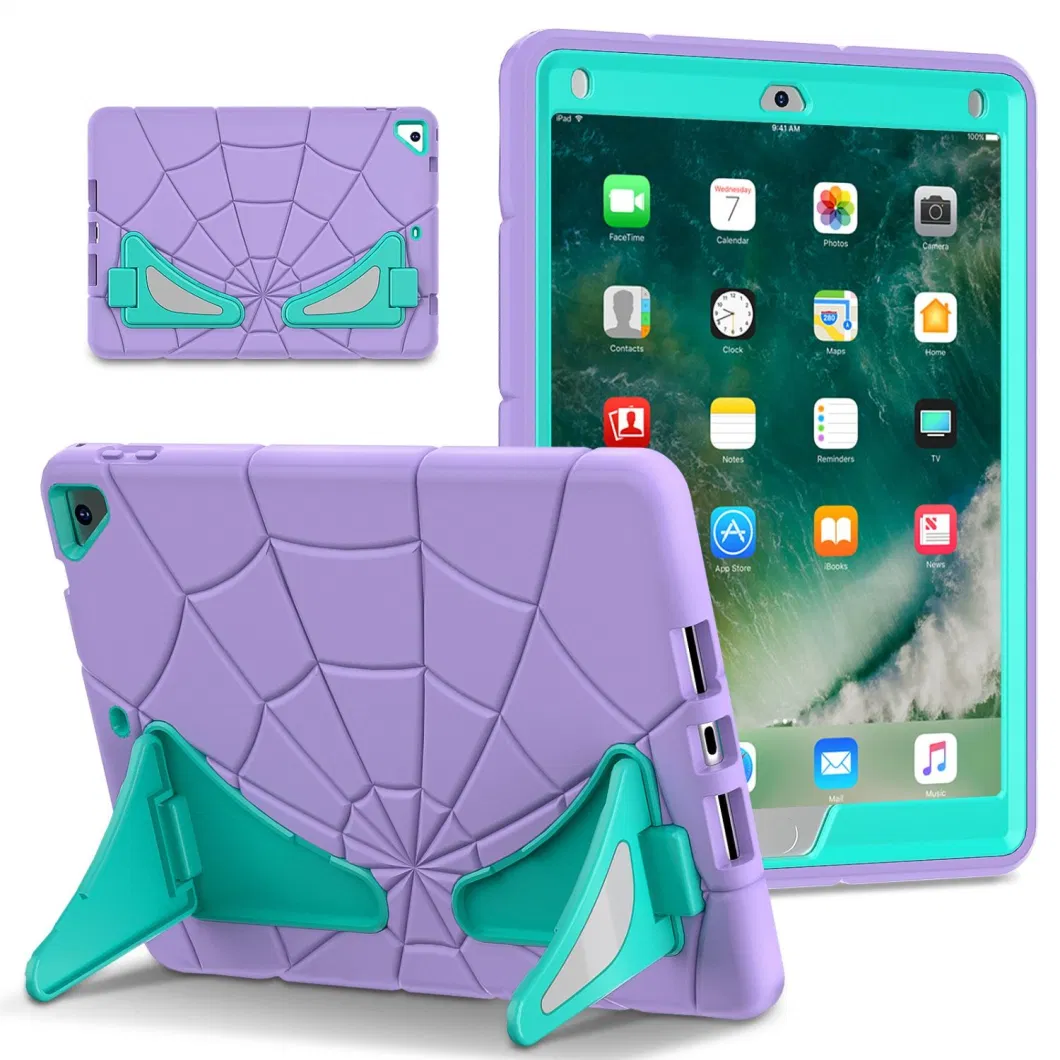 for 9.7-Inch iPad Tabet Protective Cover Shockproof Anti-Scratch Silicone PC Case