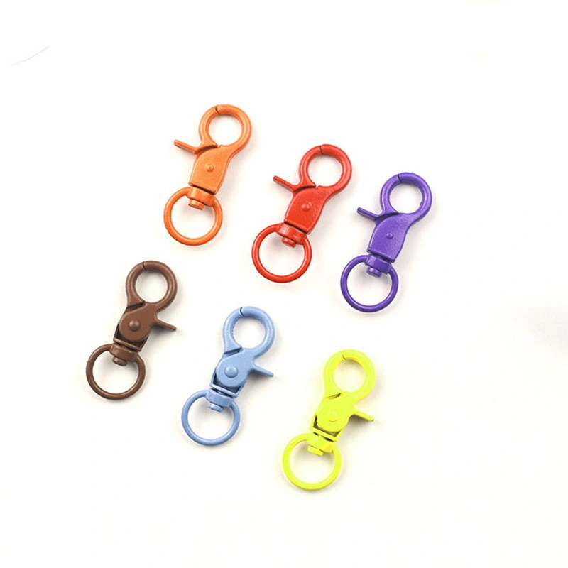 High Quality 10mm 15 mm 20mm 25mm Metal Swivel Hook Clip for Lanyard