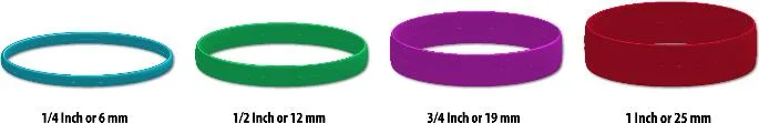 Custom Wholesales Hot Selling Silicone Slap Bracelet with Design Logo Bluetooth Low Energy Wristband