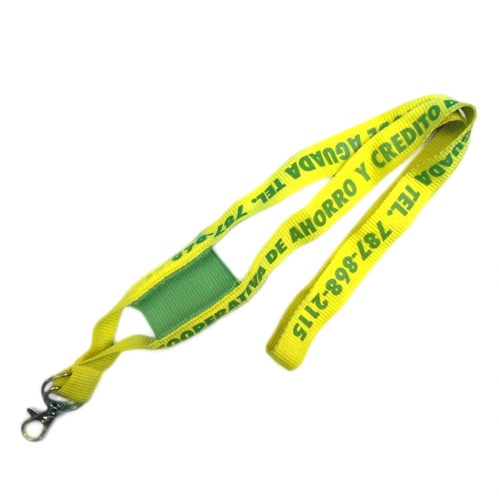 Eco-Friendly Customize a Fashion Cute Green Lanyard Sublimation Printing Lanyard Wholesale