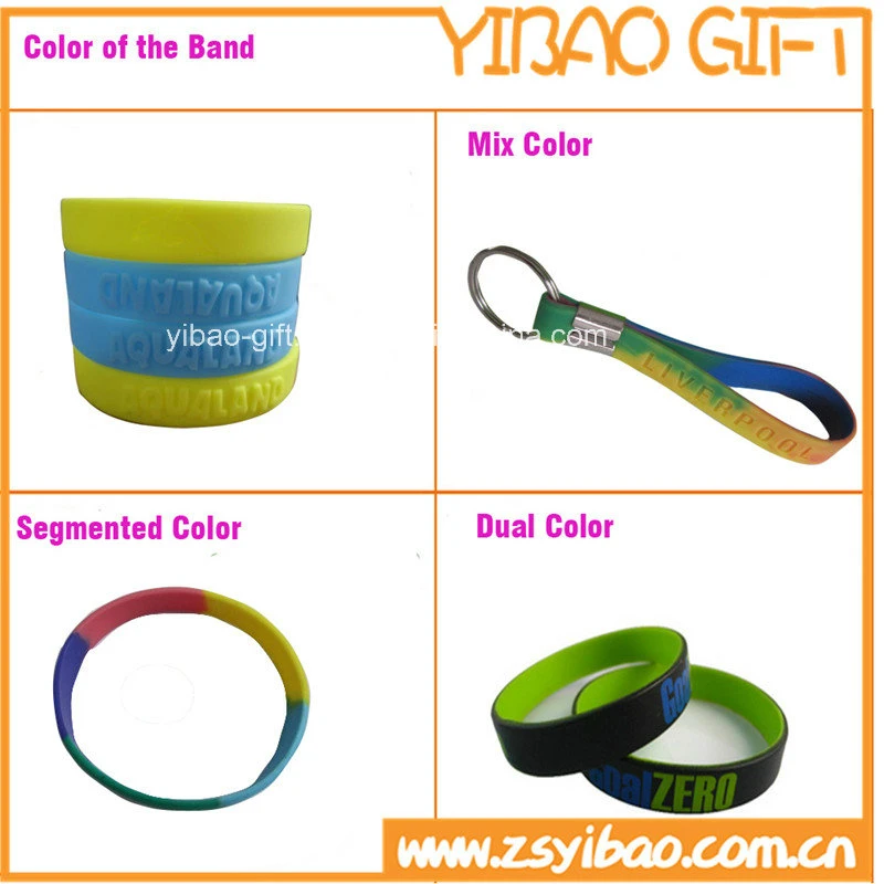 Promotion Gift Wholesale Silicone Slap Wristband/Bracelet