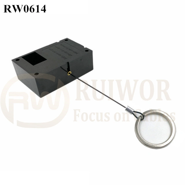 Retractable Anti-Theft Pull Box with Extension Security Wire Sticker Mobile Phone