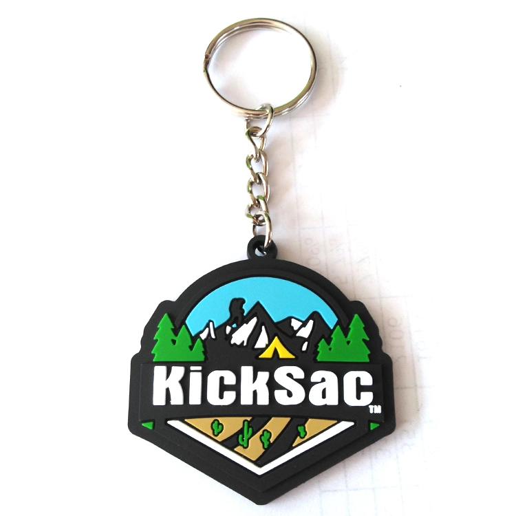 Custom Different Shape Soft PVC Key Chains for Promotional Gift