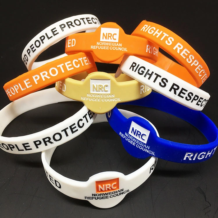 Custom Wholesales Hot Selling Silicone Bracelet with Design Logo Low Energy Wristband