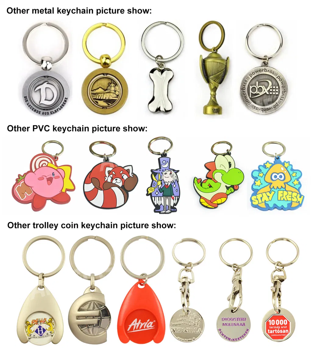 China Wholesale Customized You Own Logo Metal 3D Keychain for Souvenir Gift