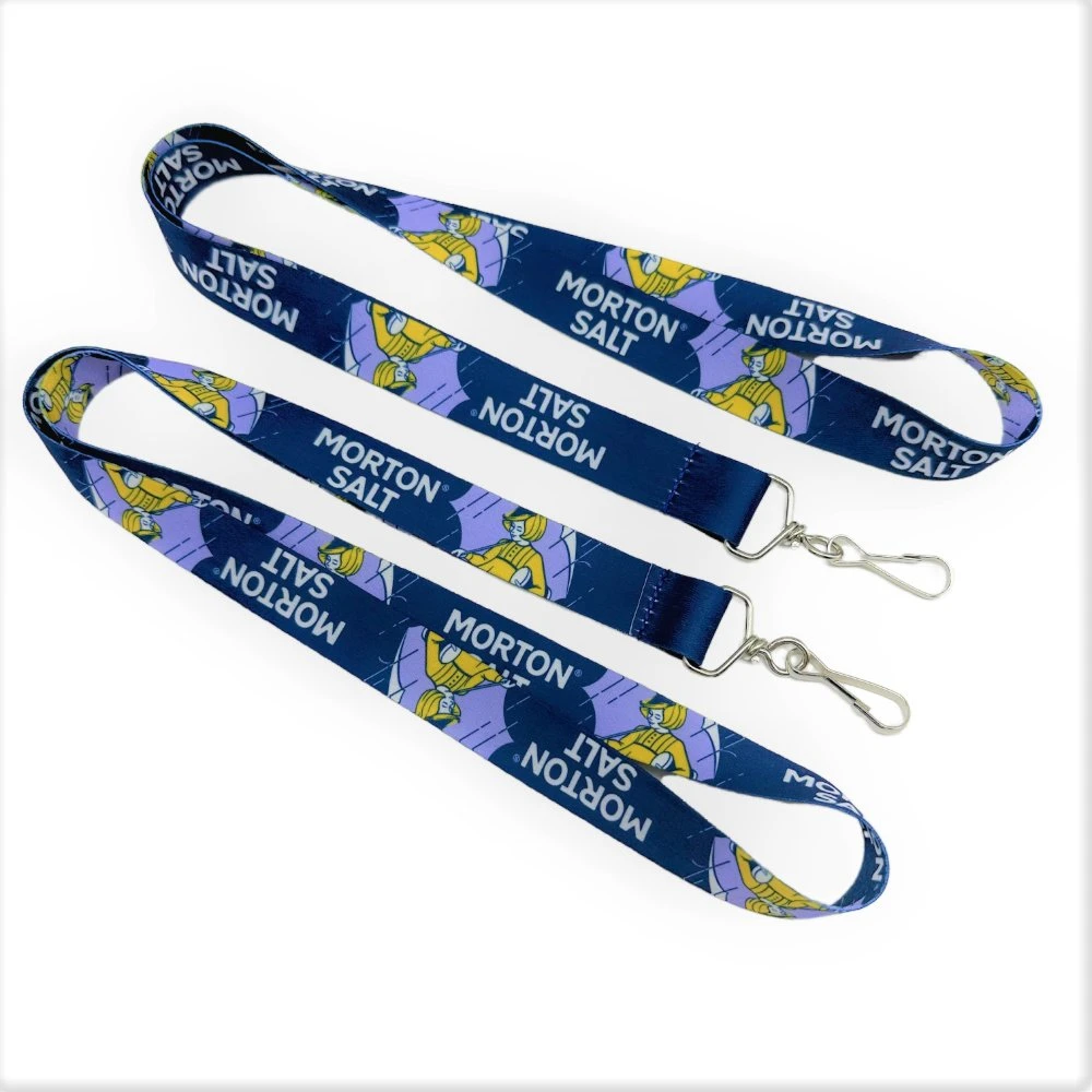 Cheap Polyester Keychain Lanyard, Promotional Gift ID Badge Roundpolyester Lanyard