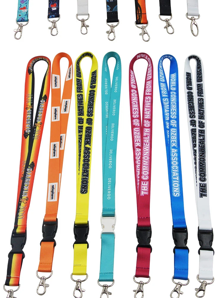 OEM Cheap Custom Printing Cute Girl Kpop Neck Long Name Nice Soft Lanyards for Sale