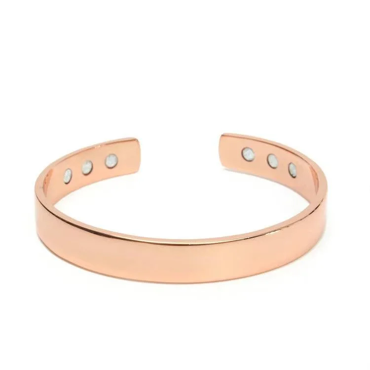 Magnetic Bracelet Solid Copper Magnets Energy Bracelets Ultra Strength