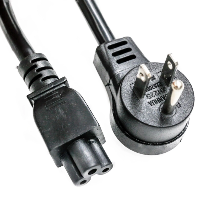 UL/cUL 110V PVC Material 3 Pin Prong IEC C13 USA Plug Female AC Power Cord