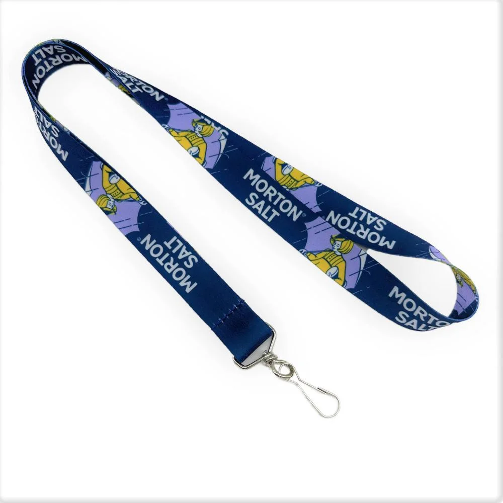 Cheap Polyester Keychain Lanyard, Promotional Gift ID Badge Roundpolyester Lanyard