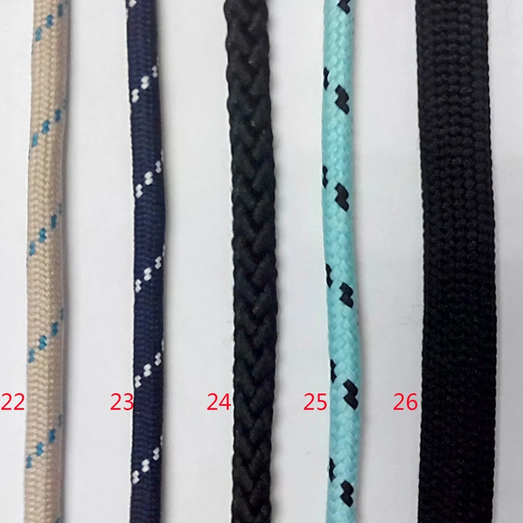 High-Quality 6mm Multi Color Nylon / Polyester / Cotton Braided Rope / Cord