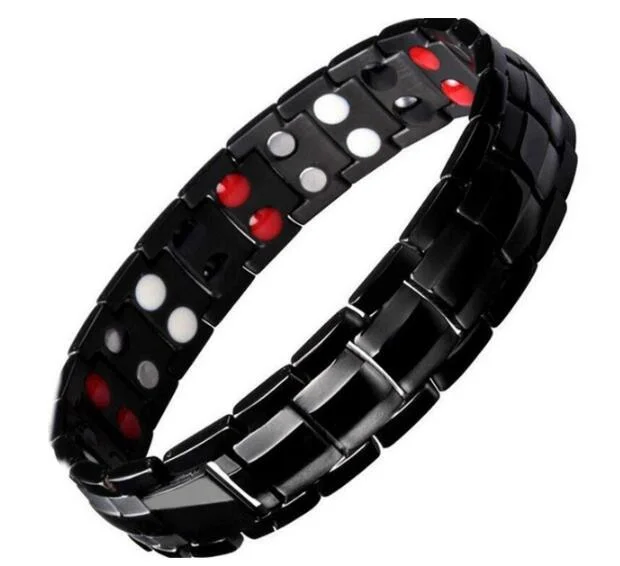 Healthcare Stainless Bio Magnetic Bracelet Pain Relief Energy Bracelet