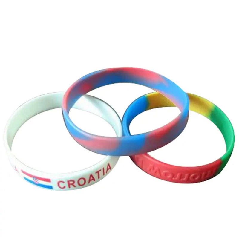 Custom Silicone Bracelets Make Your Own Rubber Wrist Bands with Message Logo High Quality Personalized Wristband