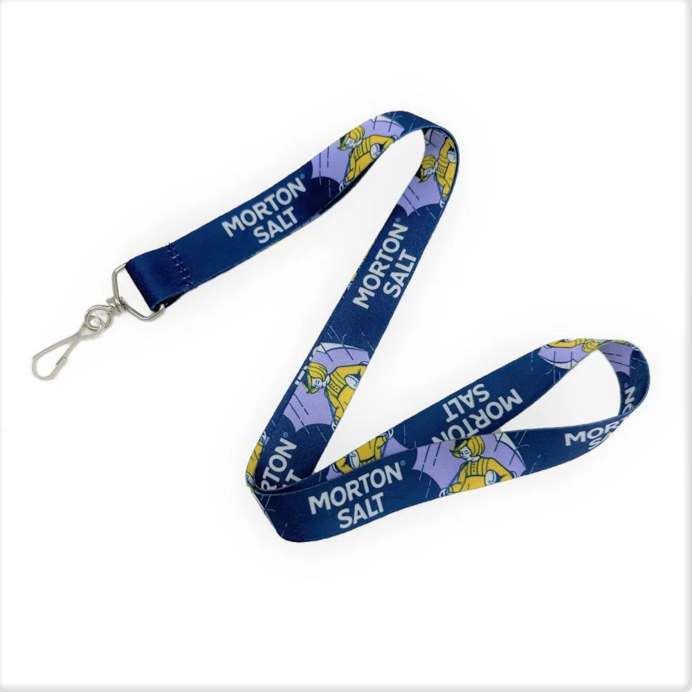 Cheap Polyester Keychain Lanyard, Promotional Gift ID Badge Roundpolyester Lanyard