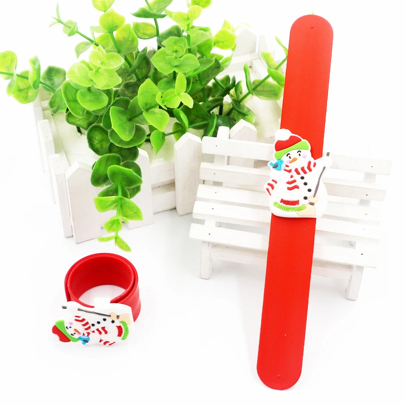 Promotional Gift Colorful Wrist Band Silicone Slap Bracelet