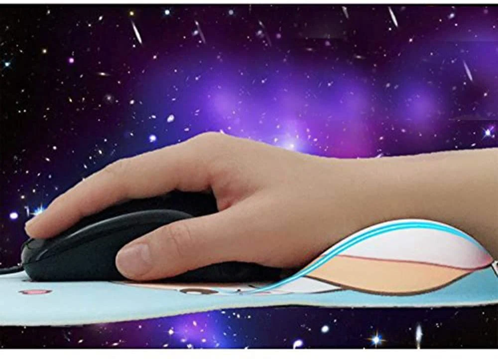 Ergonomic Customized Gel Wrist Rest Soft Touch 3D Cartoon Sexy Wristband Anime Boob Mouse Mat Pad