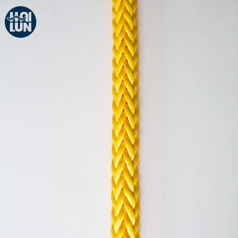 3/4/8/12 Strand Marine Mooring Fishing Twisted Braided Polypropylene Polyethylene PE Danline Cotton Plastic Polyester Polyamide Nylon PP Cord