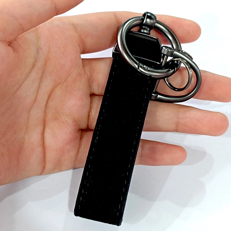 Wholesale Promotional Personalized Car Brand Laser Logo Key Chain Keychain Holder Luxury Metal PU Blank Custom Leather Key Chain