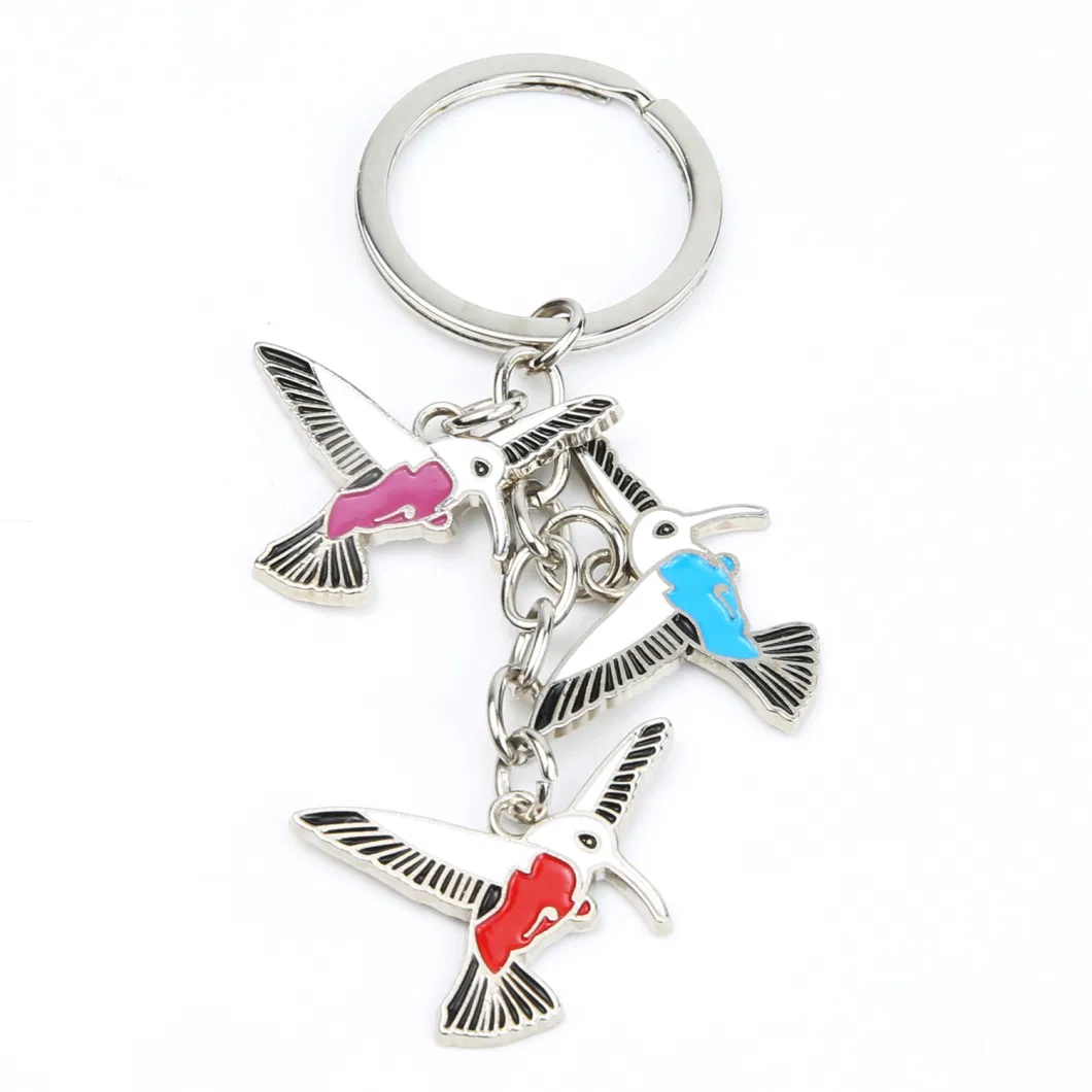 Promotional Gift Free Samples Service Custom Metal Christmas Key Chain