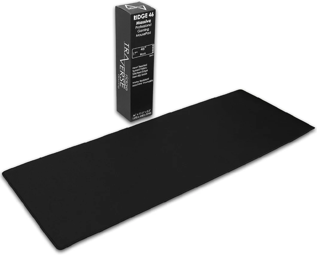 XXL High Performance Custom Print Polyester Extra Large Stitched Rubber for Computer and Gaming Mouse Pad