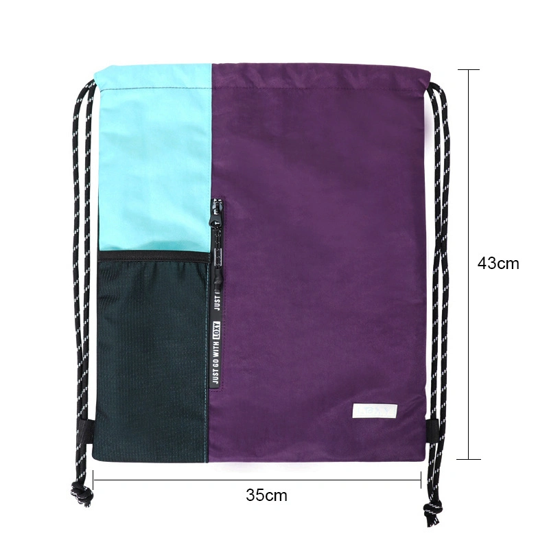 Ultra-Light Reflective Oxford Cloth Drawstring Backpack