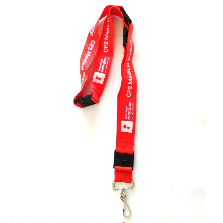 Custom Lanyards, Includes Quick Release Buckle, Breakaway, and Metal Hook