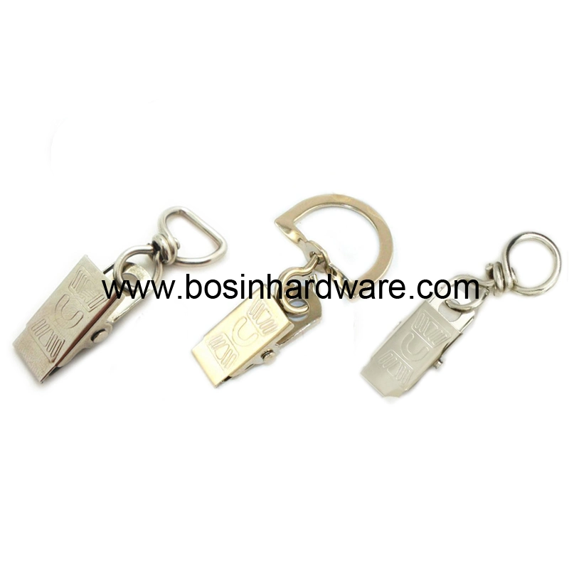 Metal Badge Clip for ID Card Lanyard