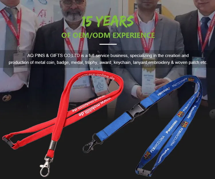 Wholesale Card Holder Printed Lanyard Making Supplies Malaysia Lanyard with Custom Logo (004)