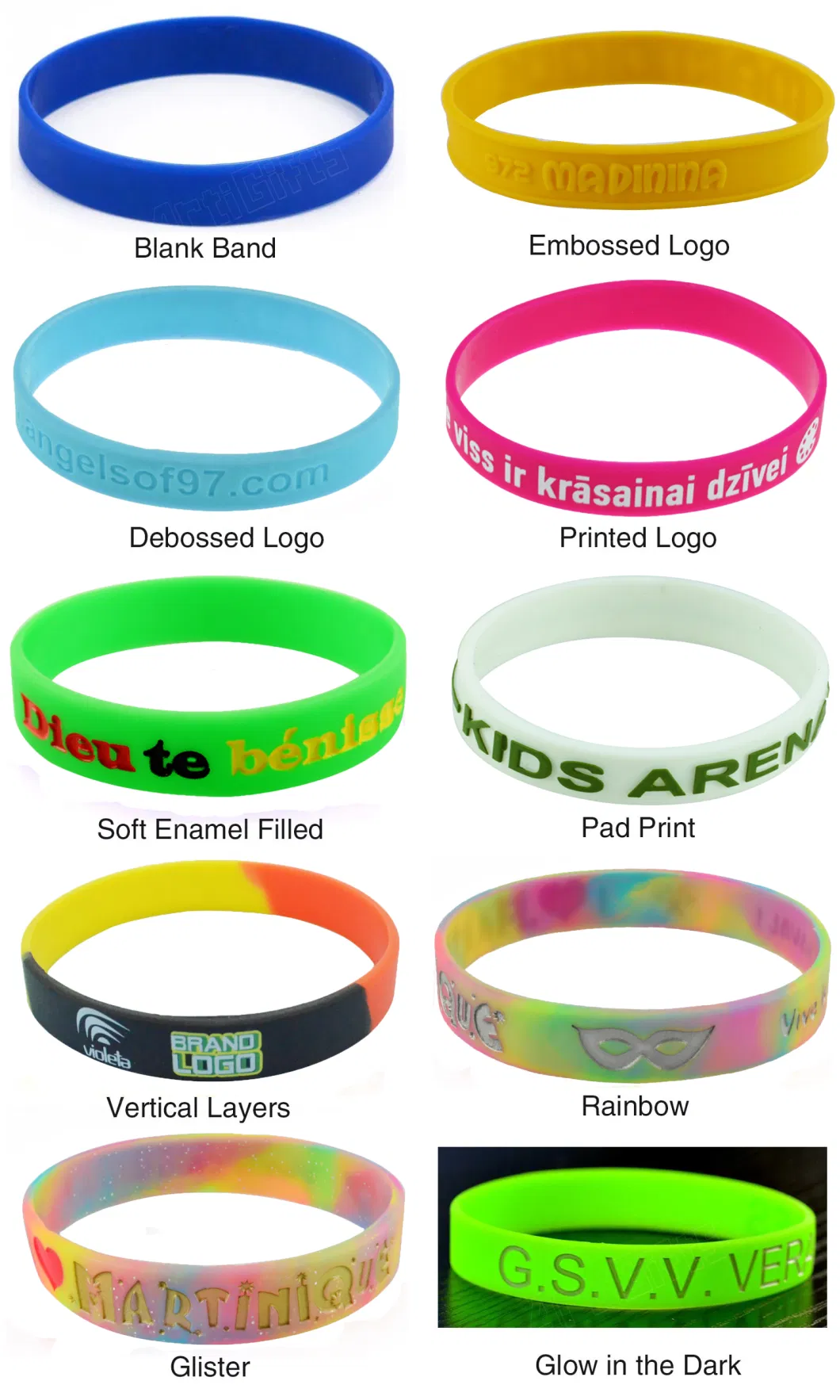 Customize Energy Power Silicone Magnetic Wristband