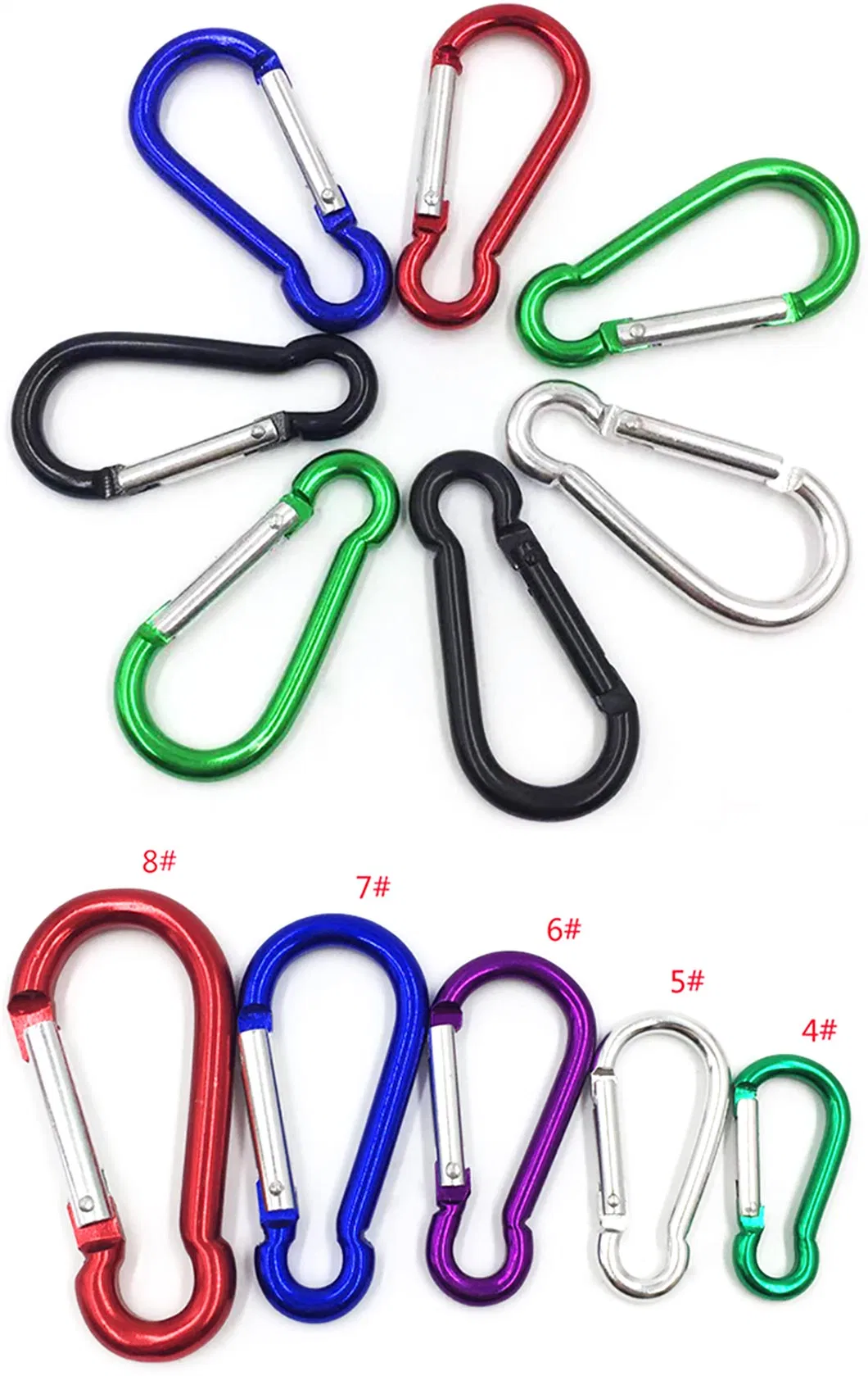 Custom Wholesale Handbag Accessory Lobster Swivel Clasp Lanyard Hook Metal Trigger Swivel Snap Hooks Black Color for Bag Strap