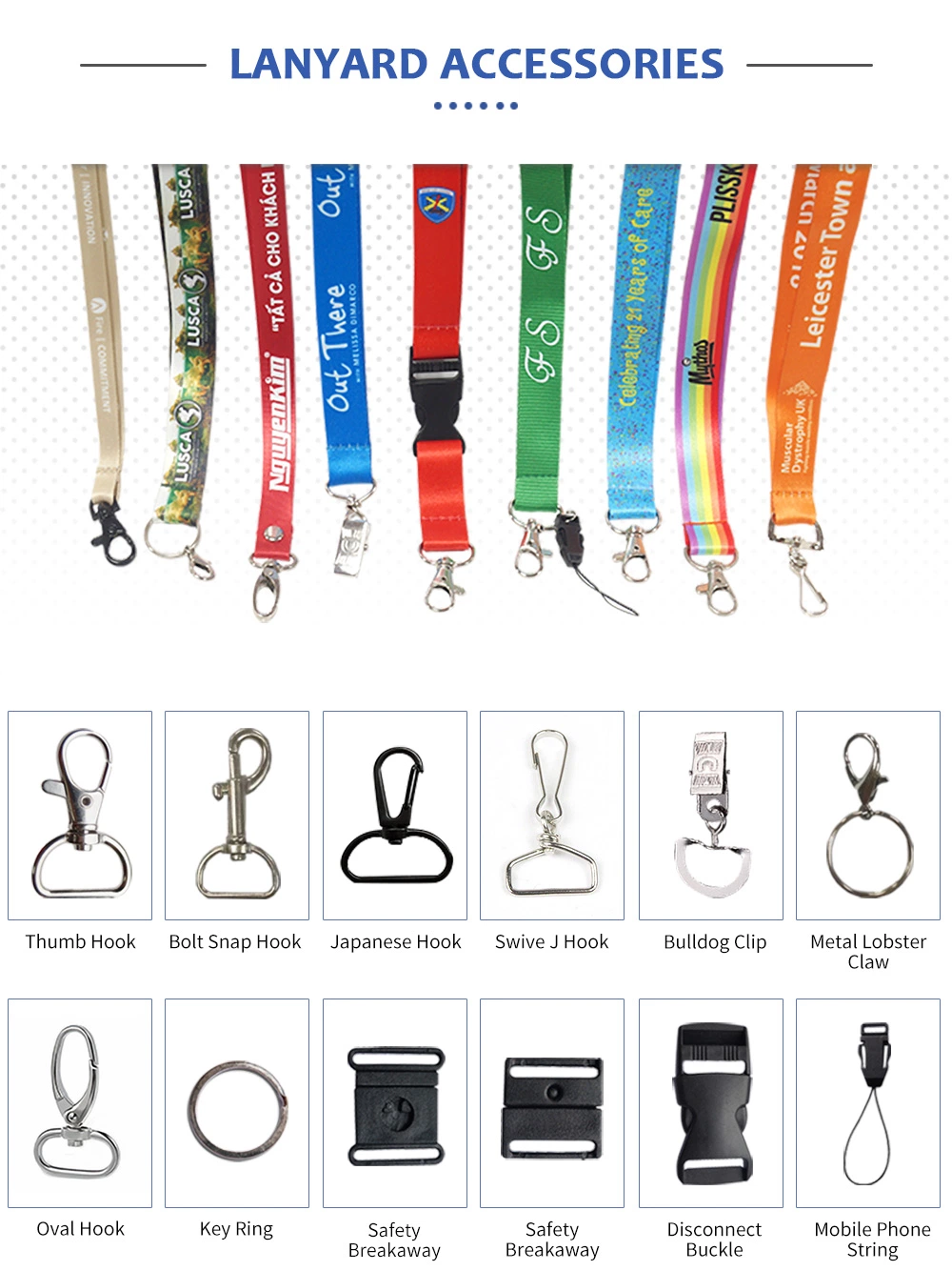 Custom Printed Lanyard with Bottle Opener