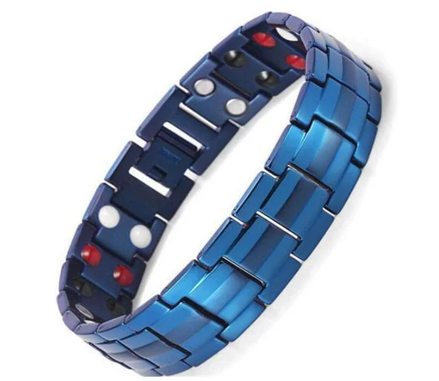 Healthcare Stainless Bio Magnetic Bracelet Pain Relief Energy Bracelet