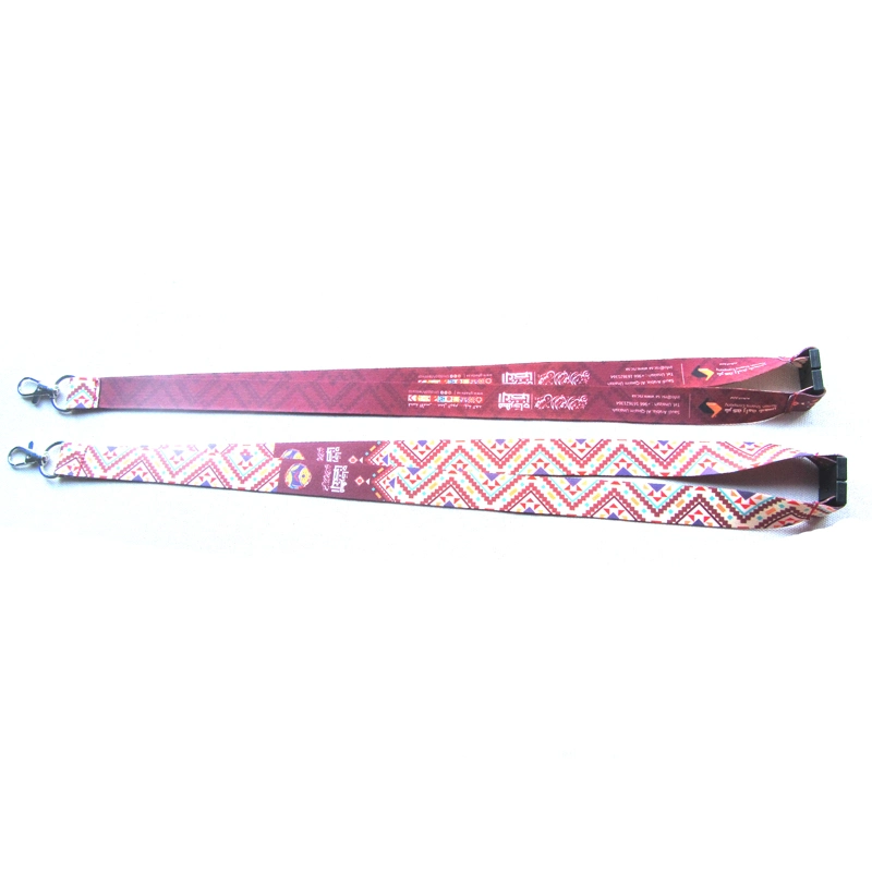 High Quality Profasional Fashion Cute Heated Transfer Lanyard for Custom