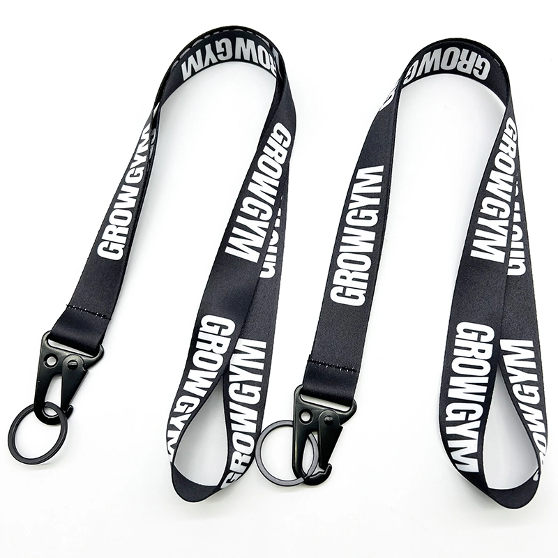 Customize Logo Polyester Lanyard Breakaway Neck Lanyard with ID Card Holder Wholesale Factory Free Sample Cute Fashion Lanyards