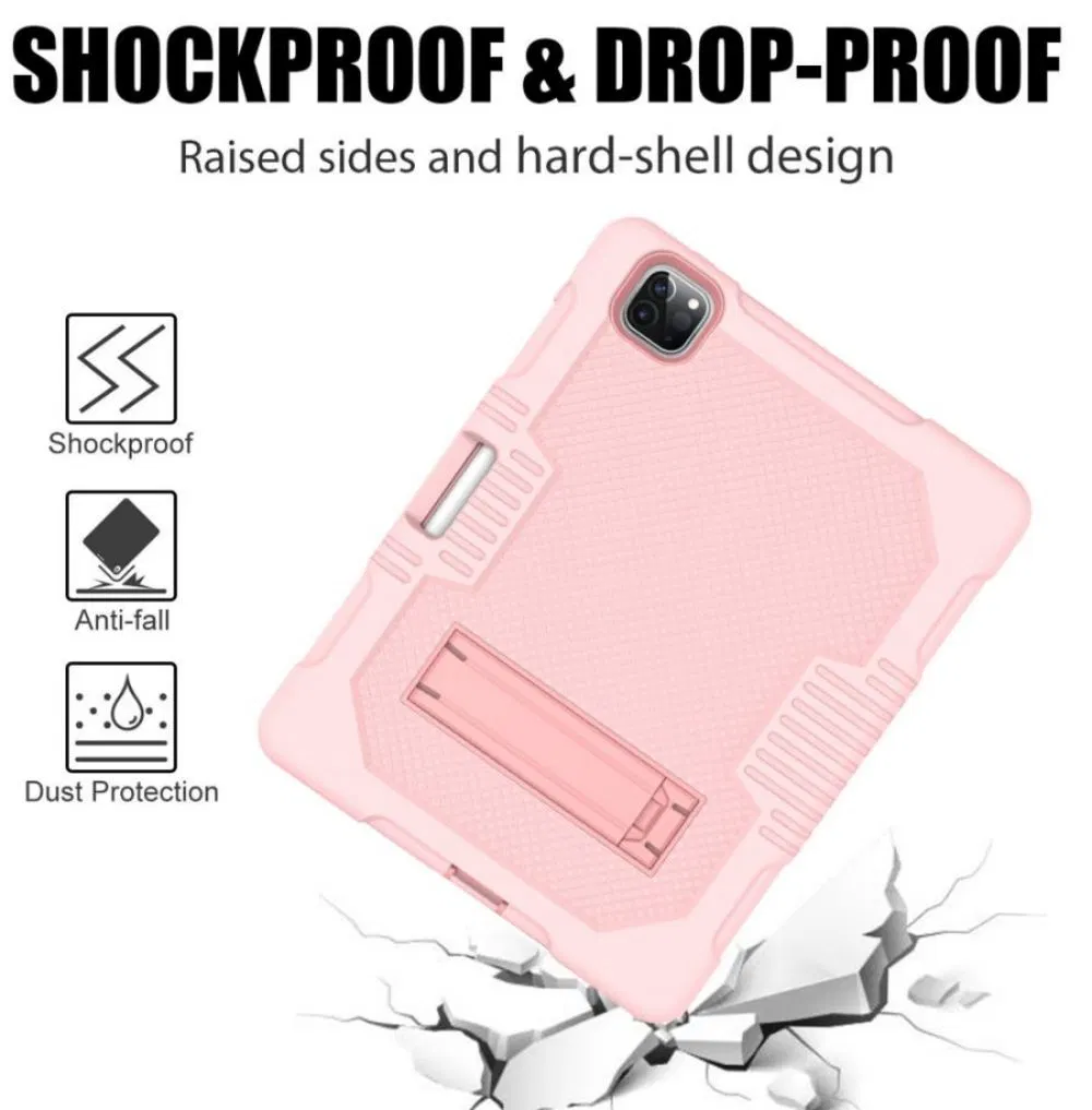 Anti-Scratch Drop-Proof Silicone PC Protective Case for iPad 12.9 PRO