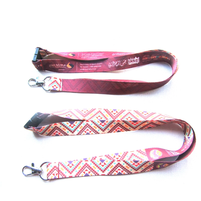 High Quality Profasional Fashion Cute Heated Transfer Lanyard for Custom