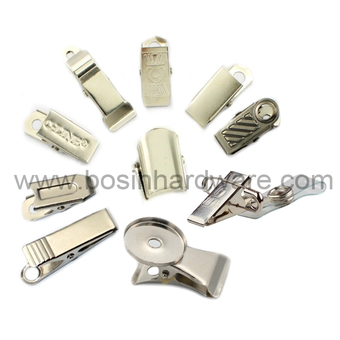 PVC Metal ID Card Clip